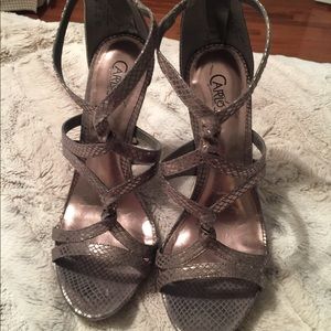 Carlos by Carlos Santana Pewter Sandals